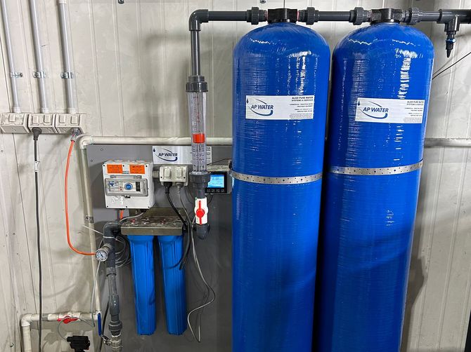 deionised water system
