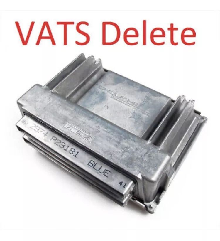 A vats delete device is shown on a white background