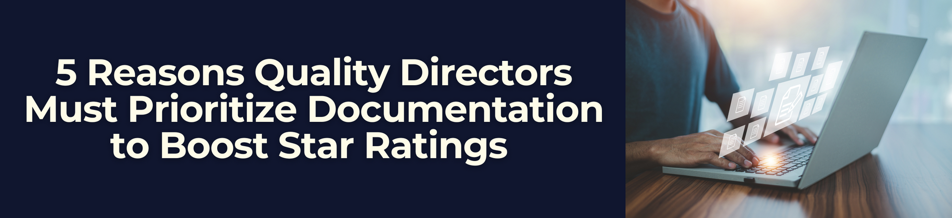 Graphic title image: silent driver behind a 4+ star cms rating