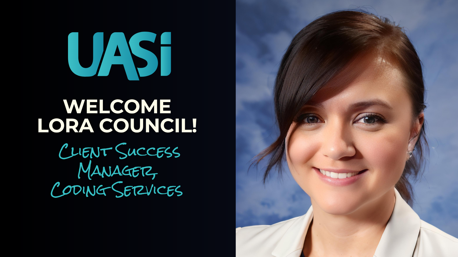 Welcome Lora Council as Client Success Manager of Coding Services