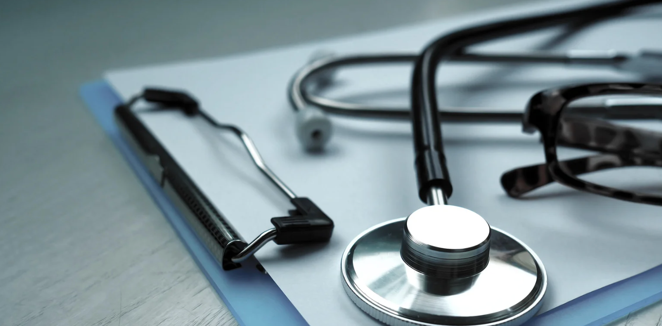 stethoscope and documents