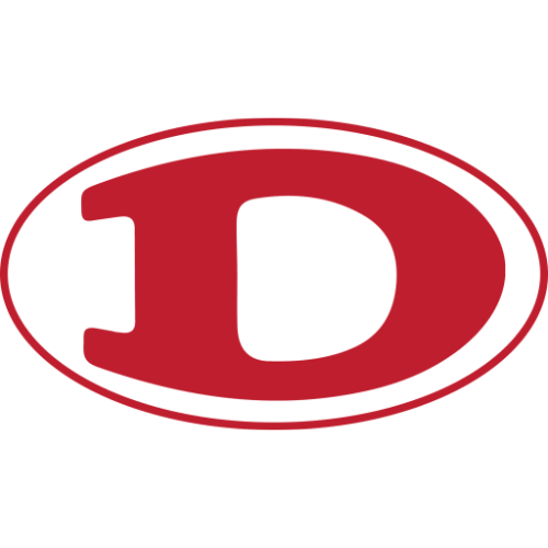 A red, bold letter