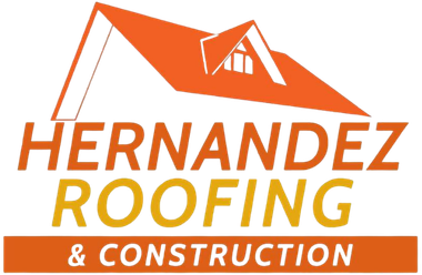Hernandez Roofing & Construction logo featuring an orange house roof icon and phone number 706-847-0729.