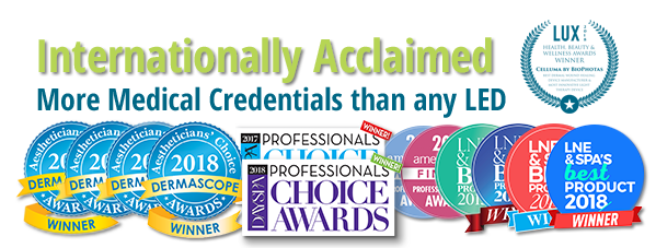 Internationally acclaimed more medical credentials than any led choice awards