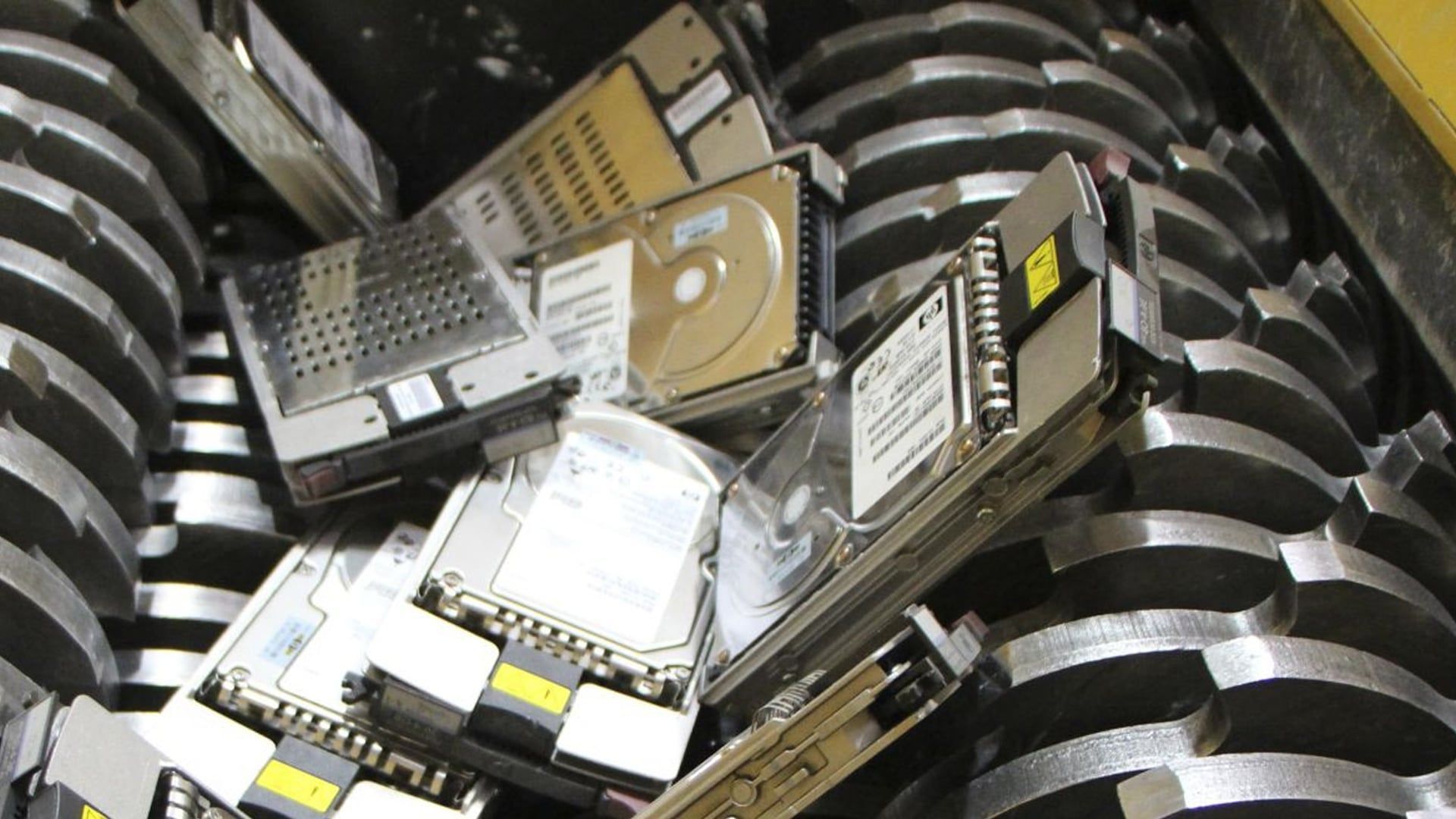 hard drive destruction