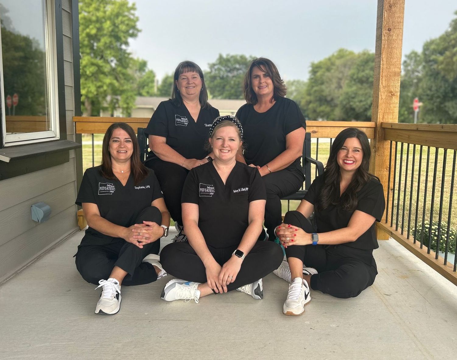 The pediatric care team at Oologah Pediatric Care, PLLC