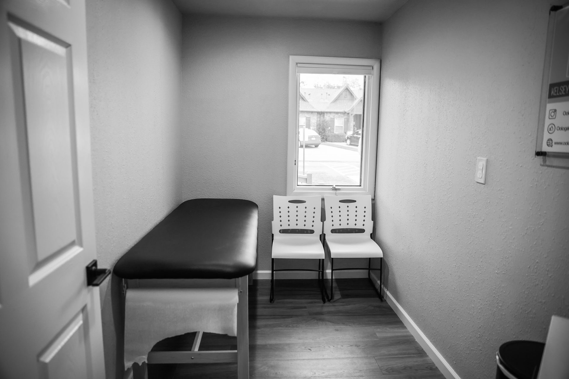 Pediatrician's exam room