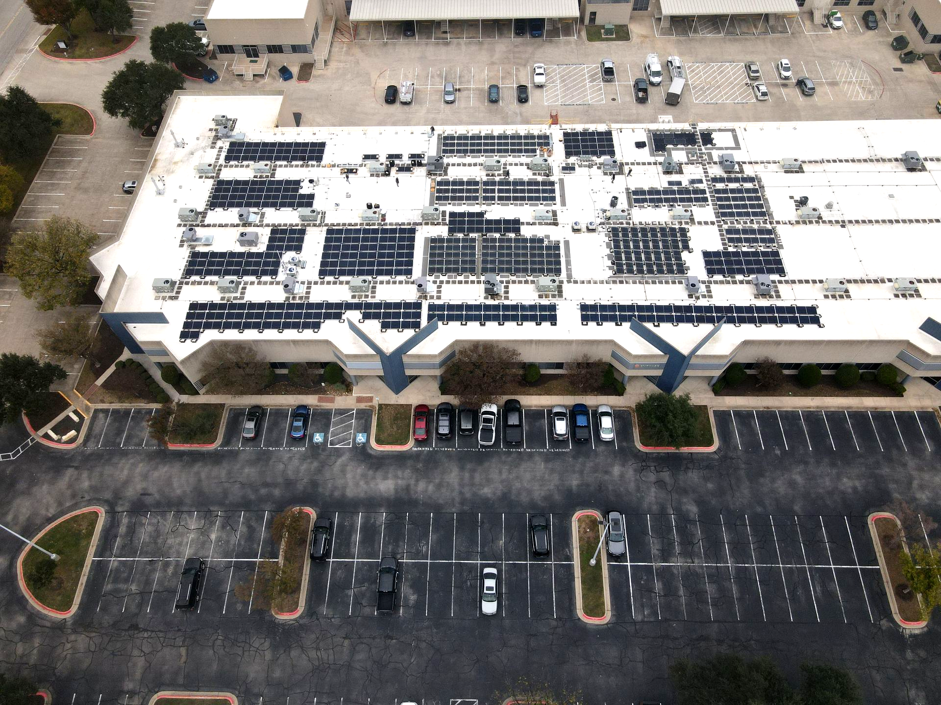 Enphase Lab Commercial Solar Installation