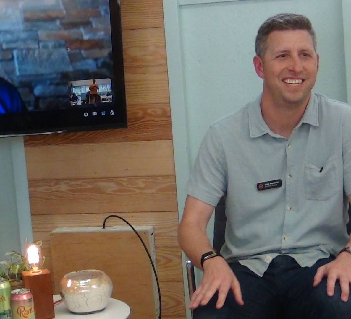 Andy Newbold, head of communications for Enphase at Lighthouse