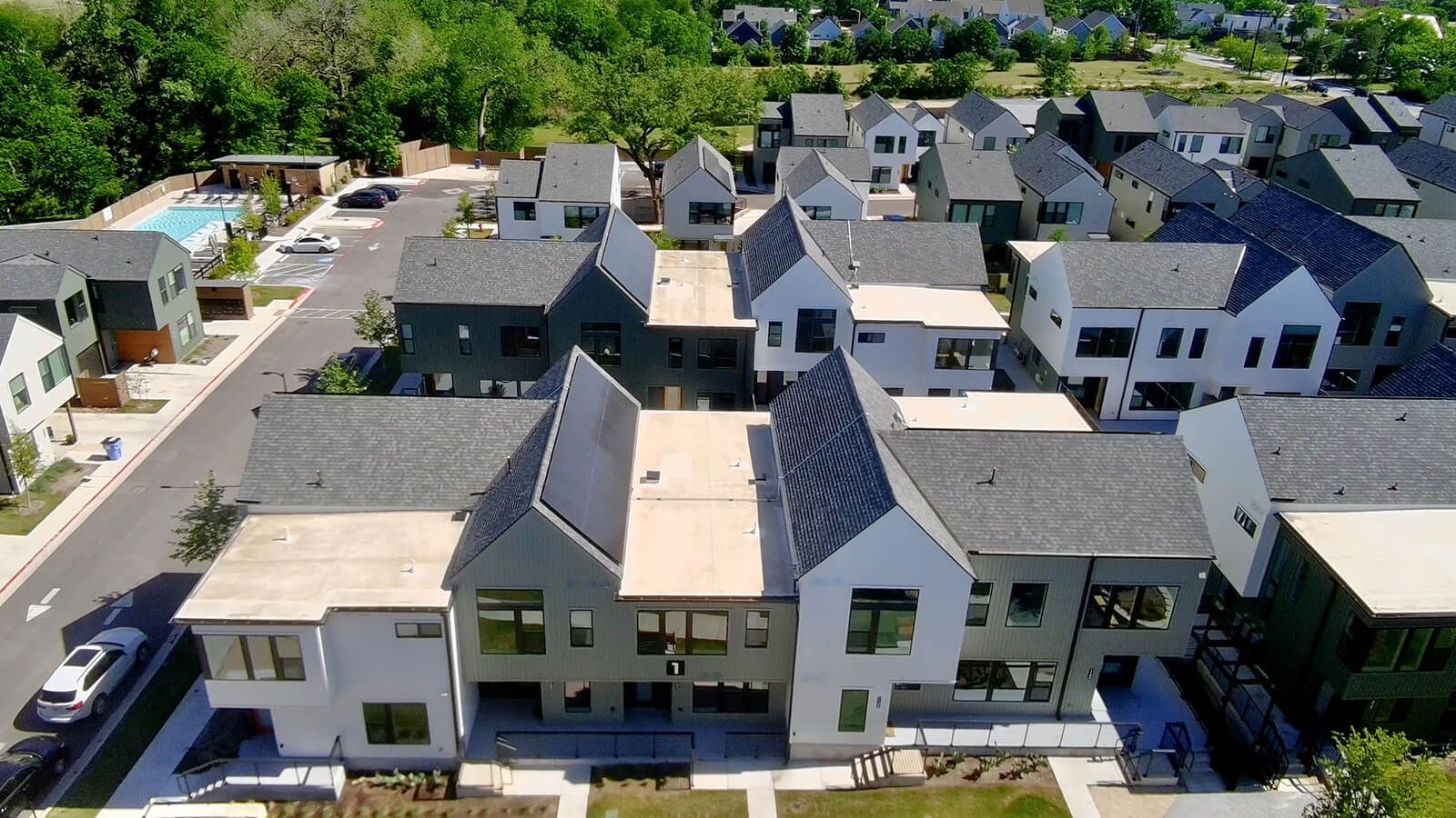 Austin Subdivision Solar Installation Commercial Application
