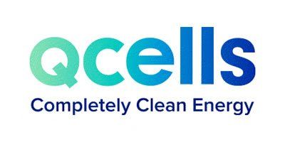The qcells logo is a completely clean energy company. The qcells logo is a completely clean energy company.