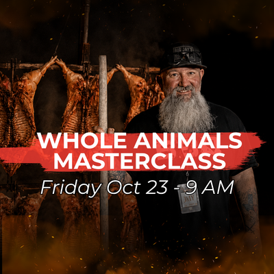Whole Animal Live Fire Masterclass at Texas Open Fire Meat Up