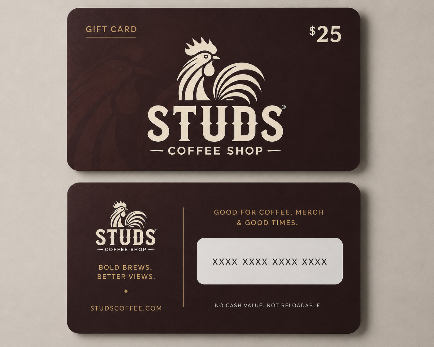 Studs Gift Card placeholder
