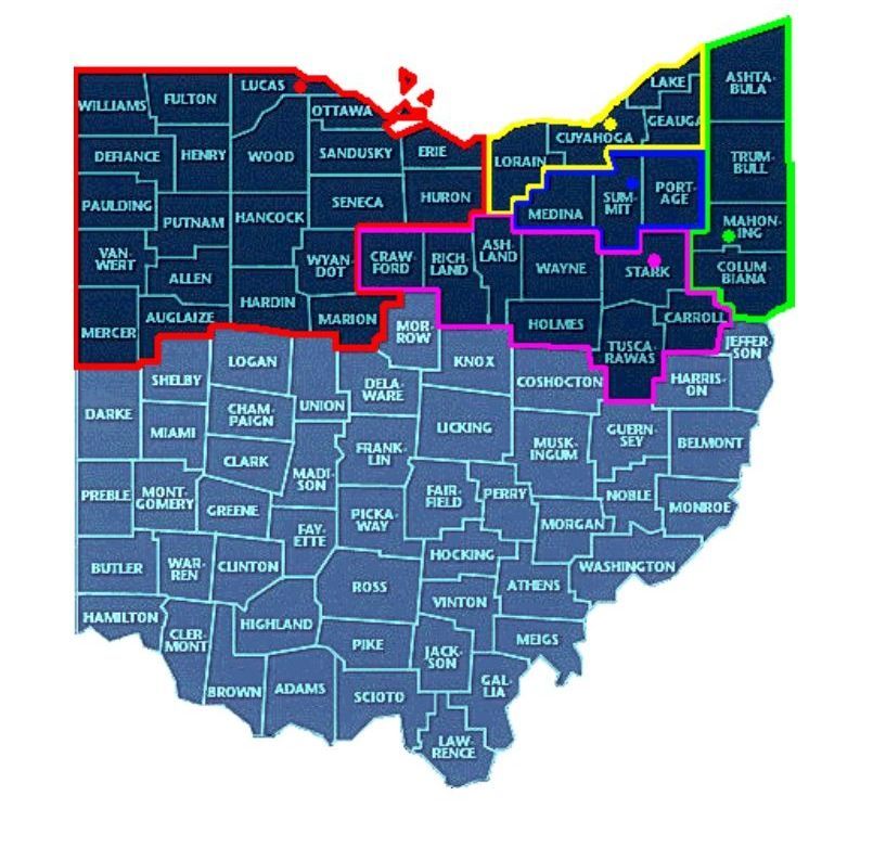service area map