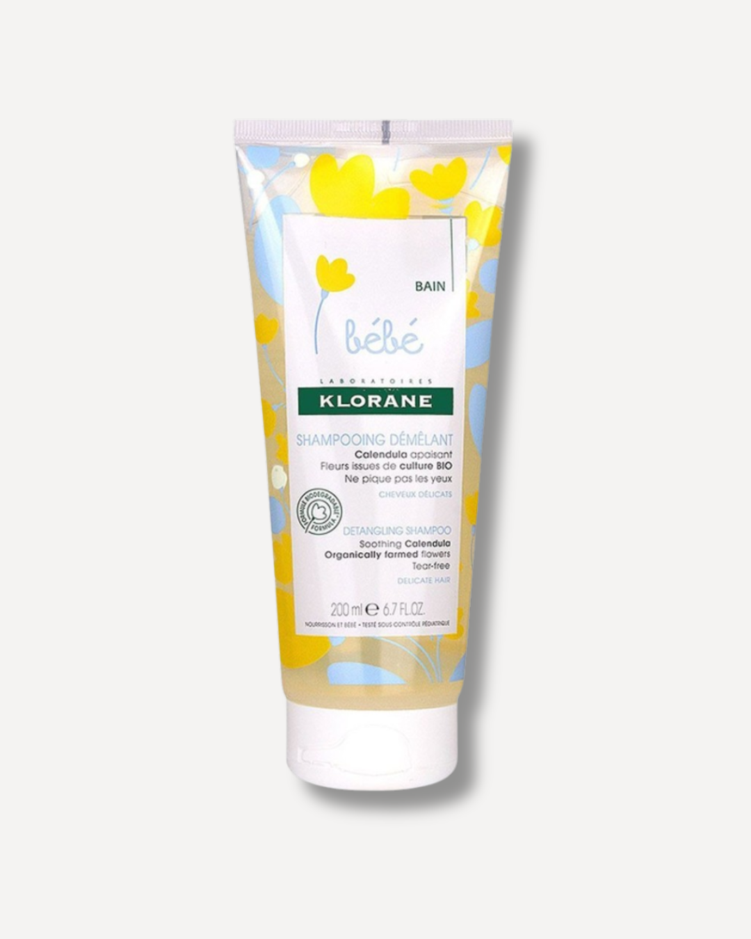 Klorane Bébé – Shampooing Doux Démêlant – 200 ml