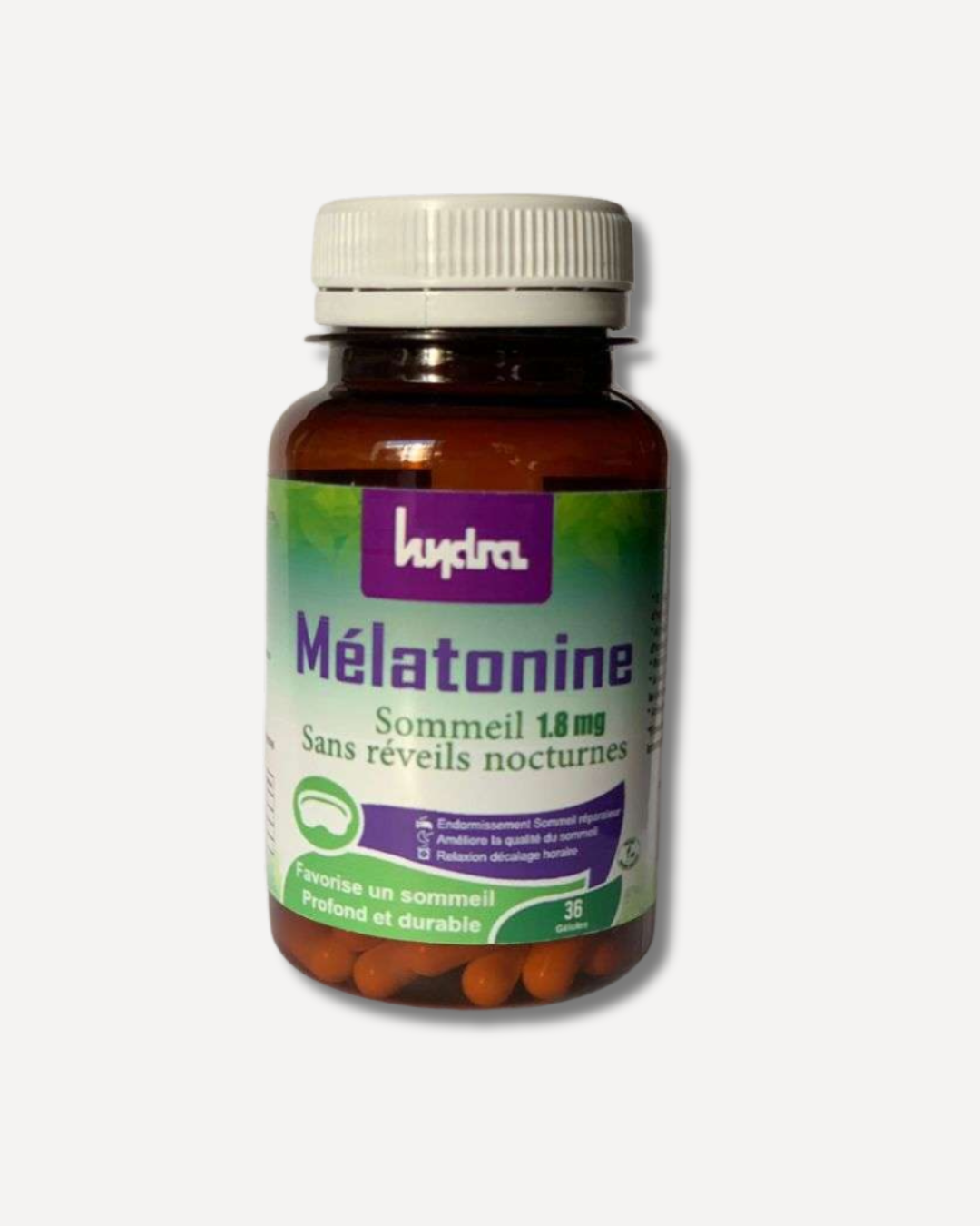 HYDRA PHYT'S Mélatonine SOMMEIL 1.8MG – 36 Capsules