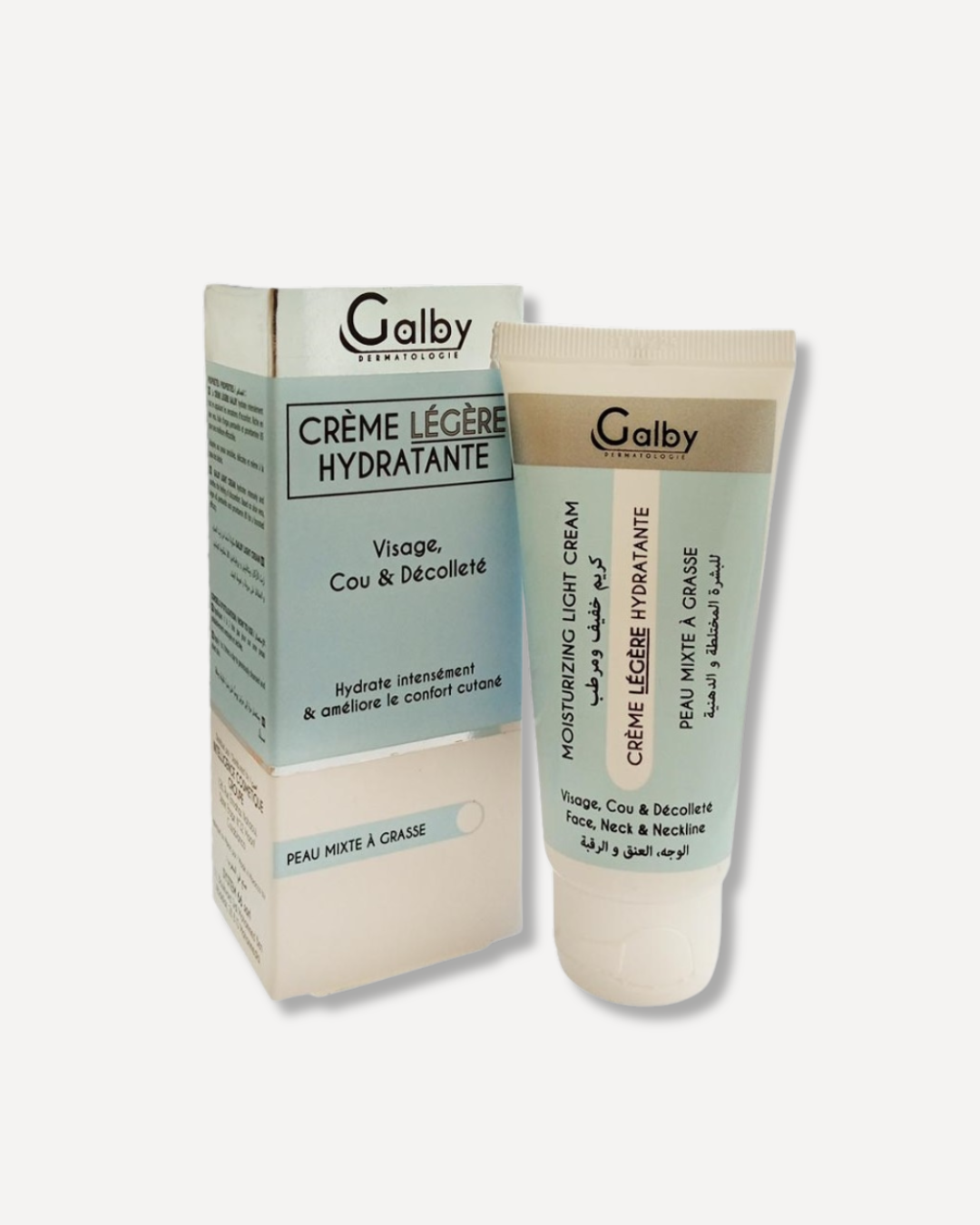 GALBY - Crème Hydratante Légère Peau Mixte à Grasse 50ML