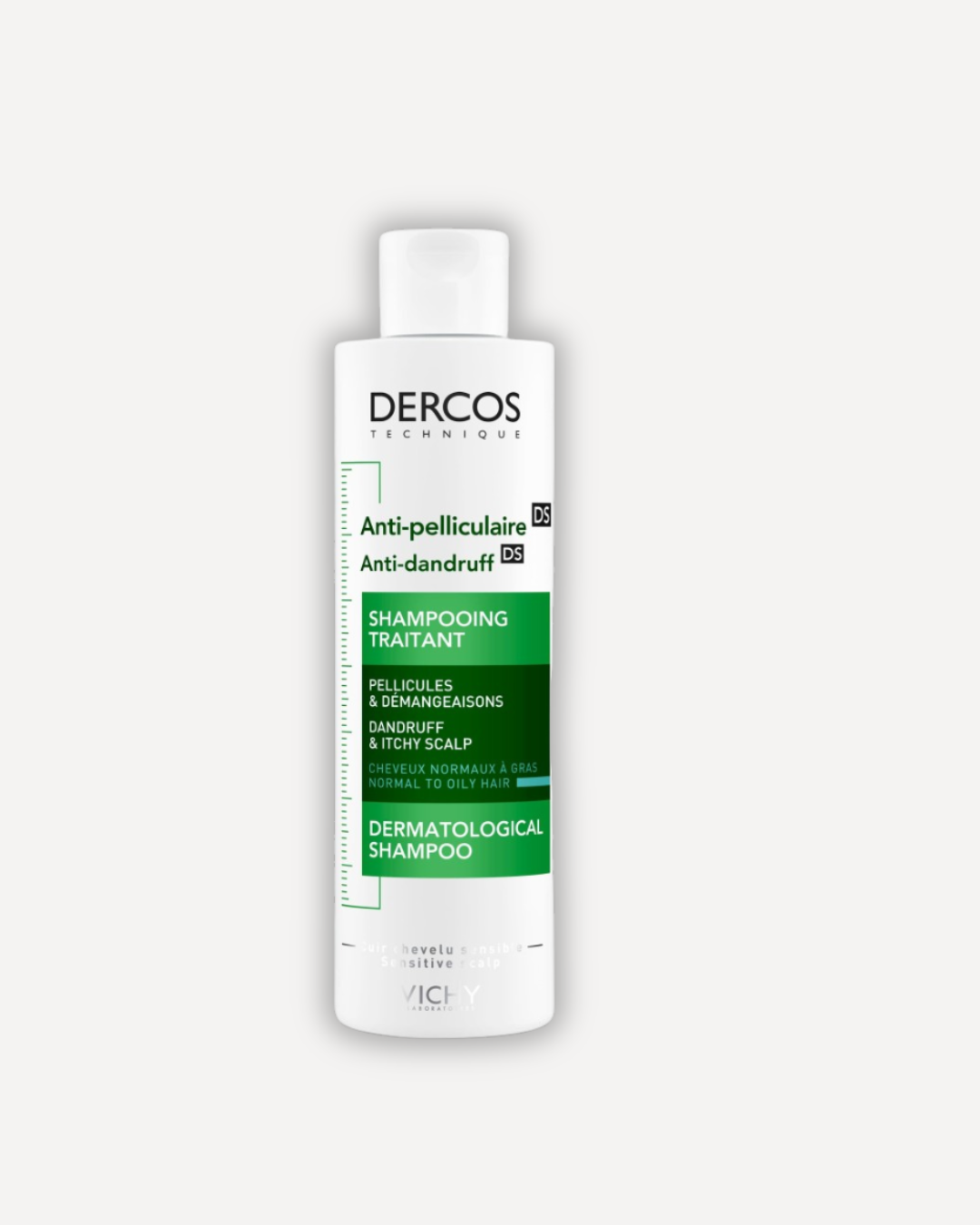 DERCOS Shampooing Traitement Anti-Pelliculaire – 200 ml