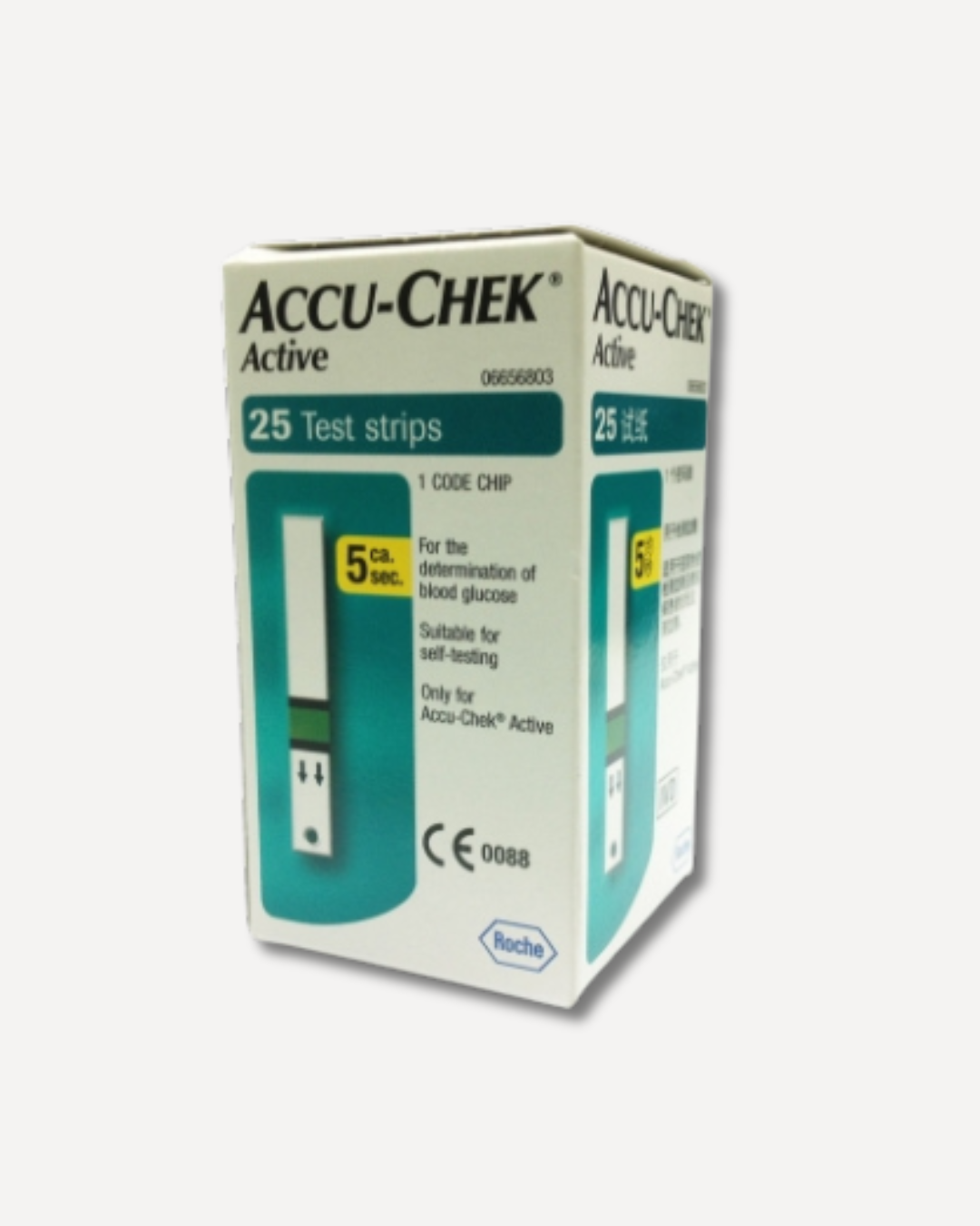 25 Bandelettes Accu-Chek Active