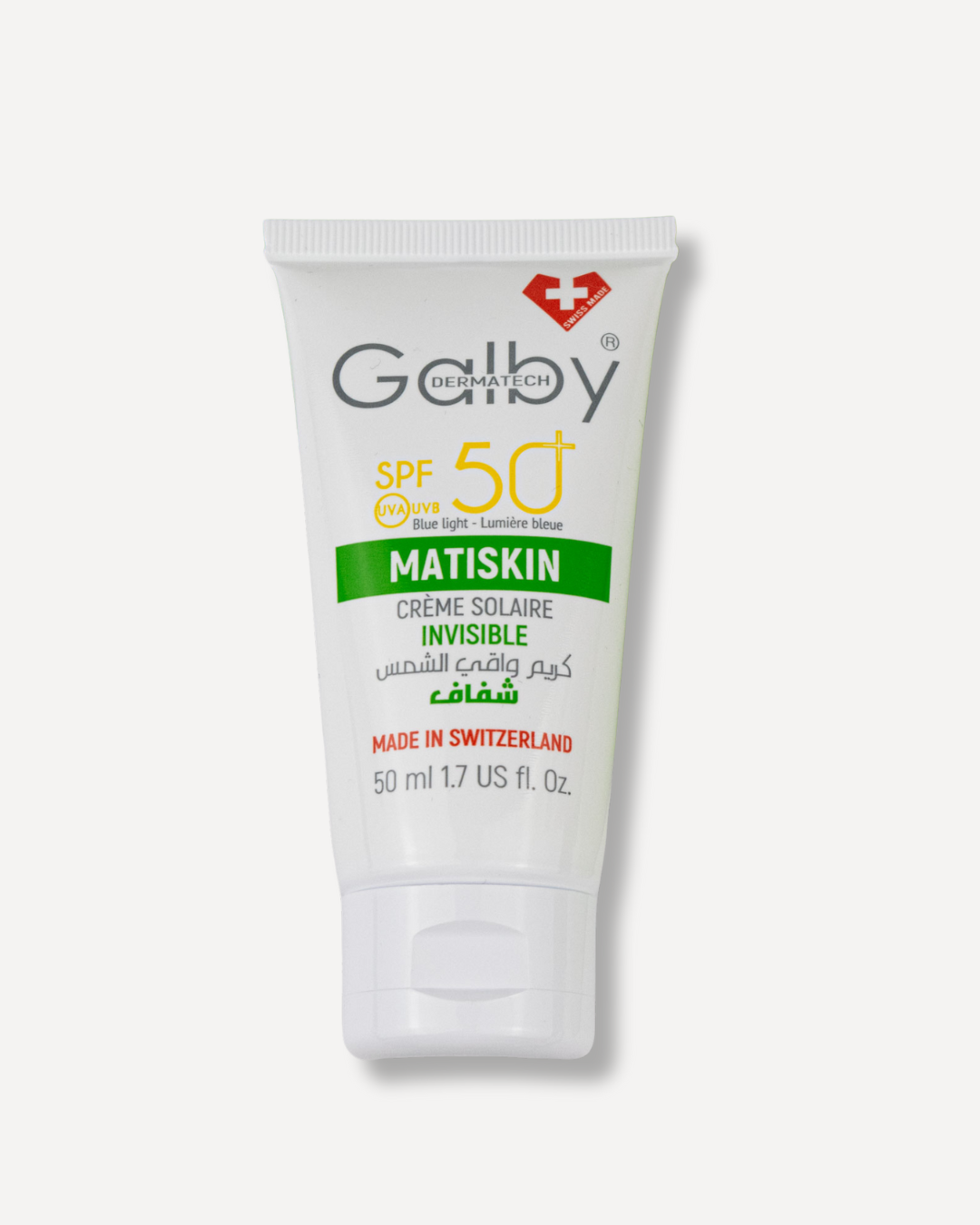 GALBY - MATISKIN Crème Solaire Invisible SPF 50+