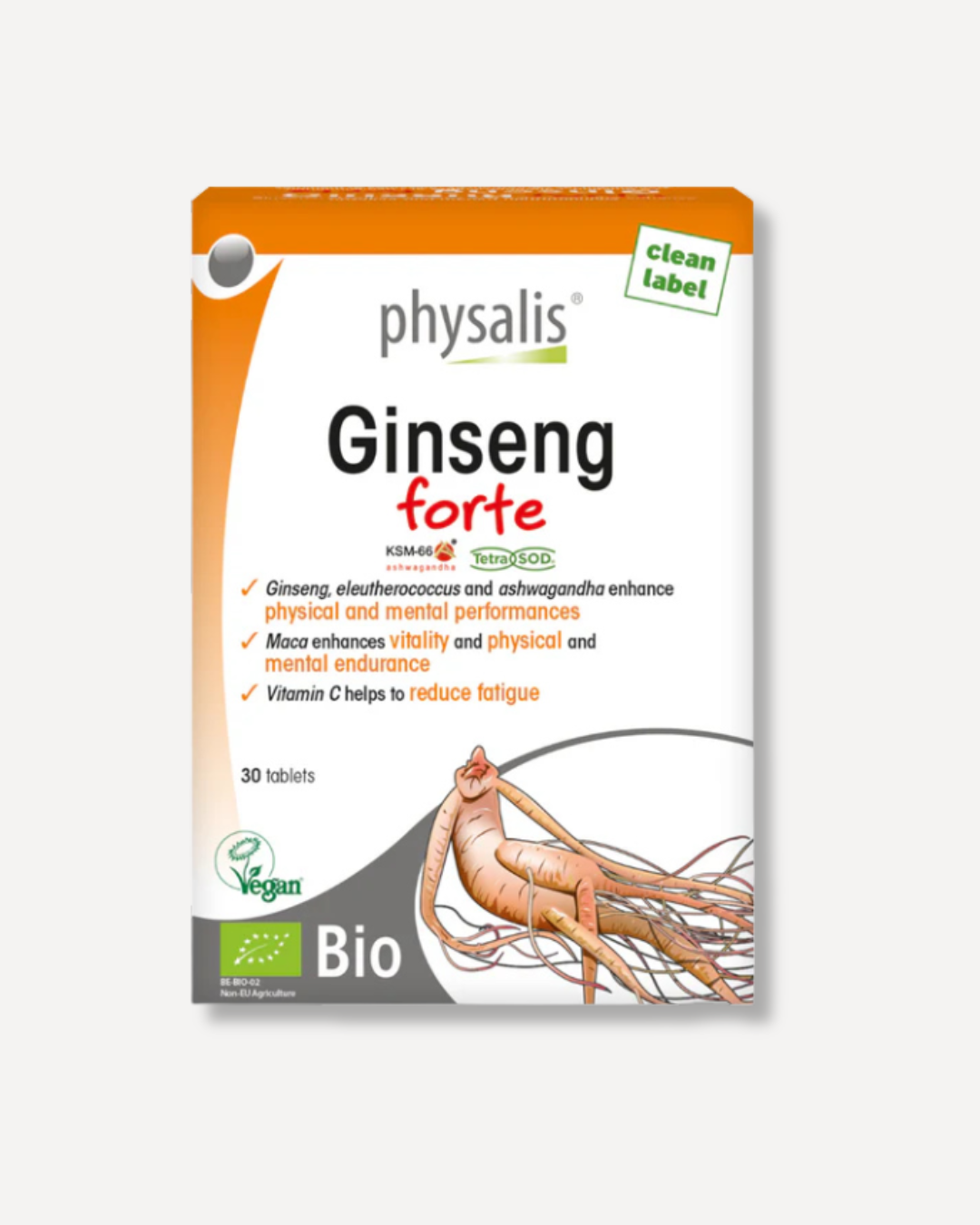 Physalis Ginseng Forte – 30 Comprimés