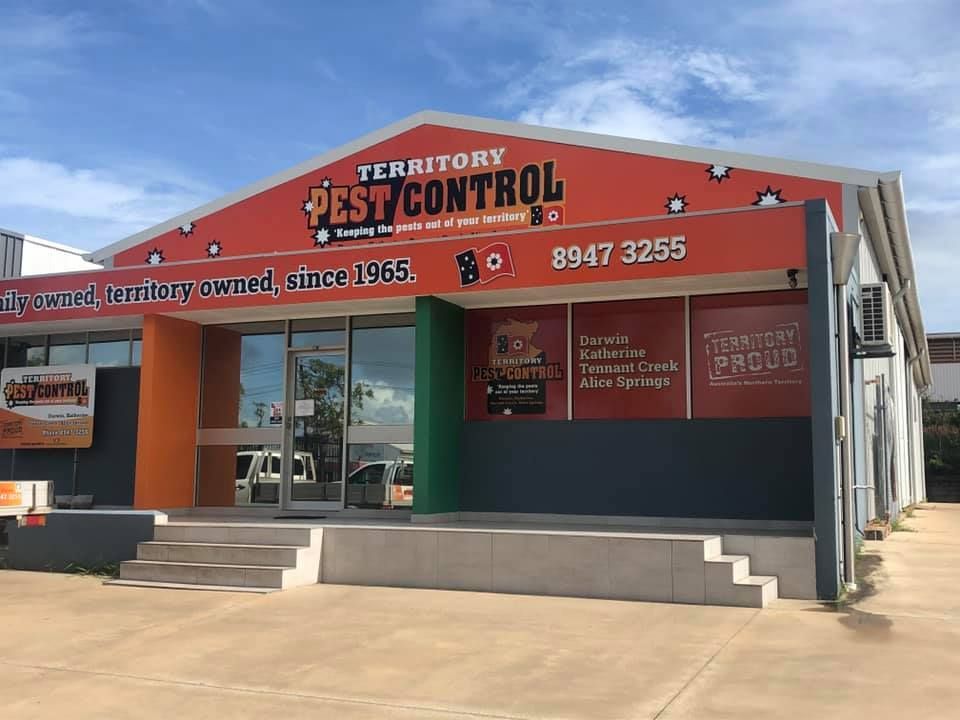 A shopfront of a pest management business  — Territory Pest Control In Winnellie, NT