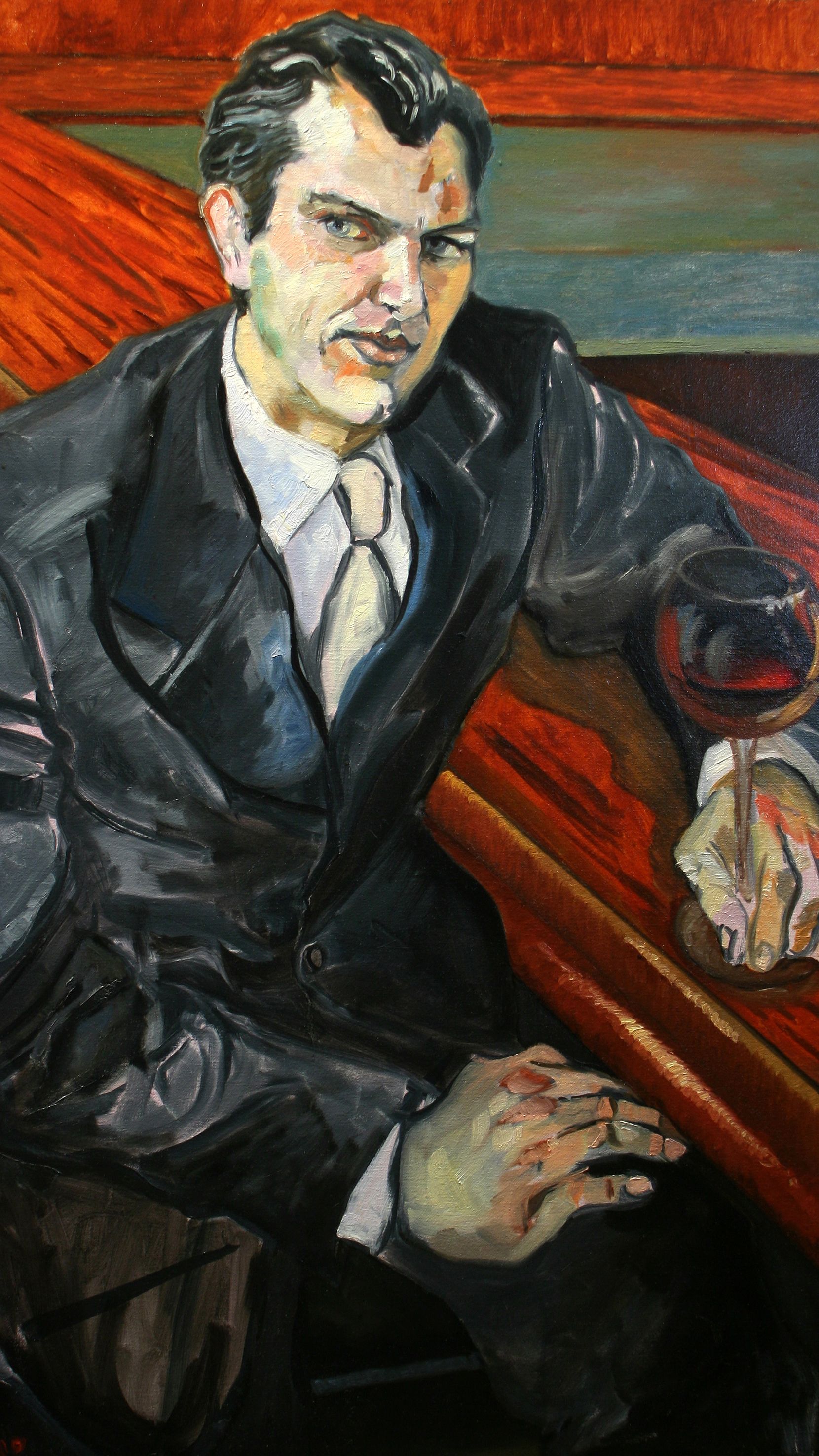 bryan b. | figurative oil painting by John Varriano
