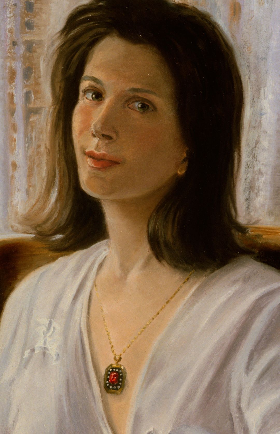 By The Window  | Figurative Oil Painting by John Varriano