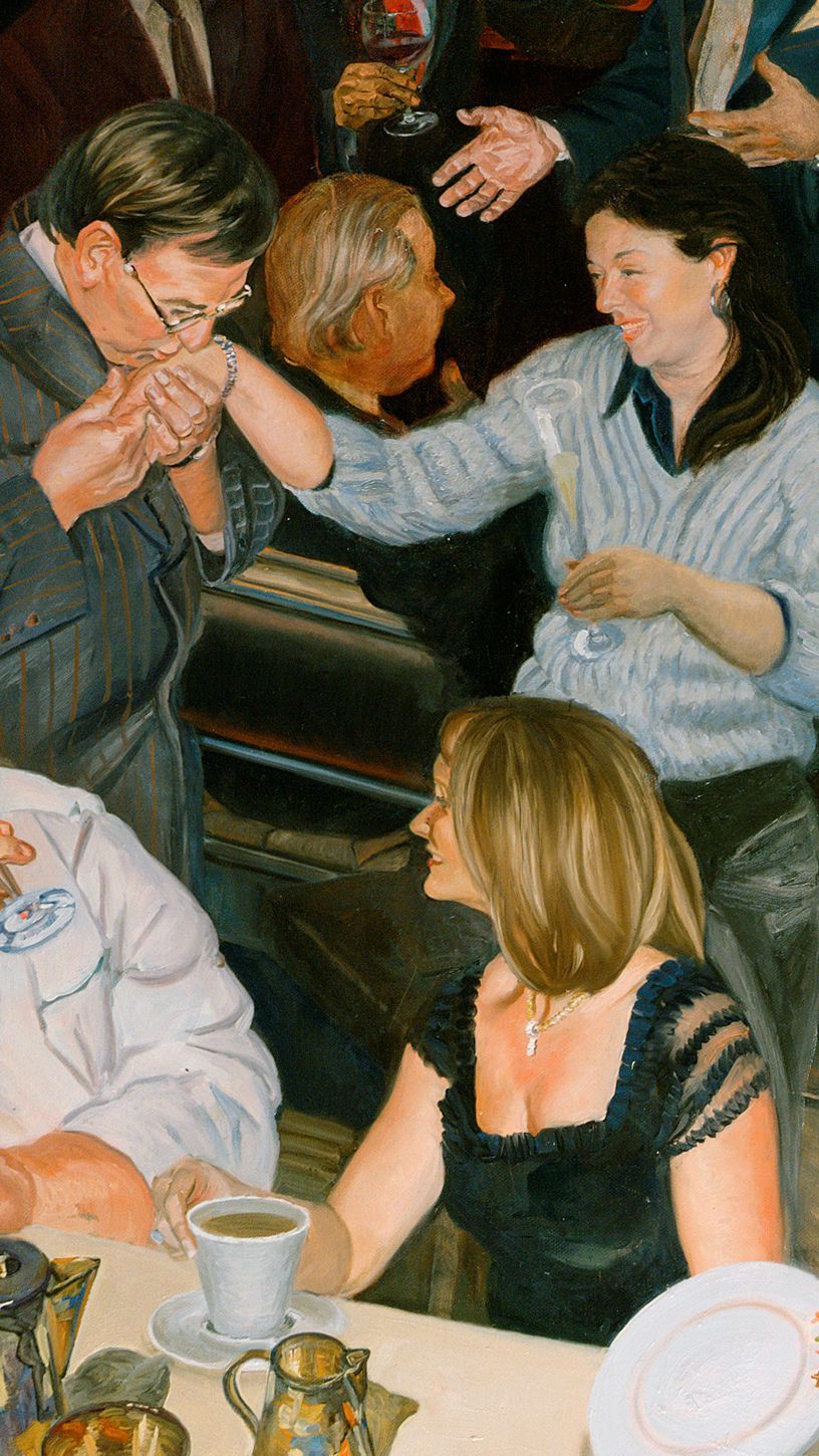 charmed i'm sure | figurative oil painting by John Varriano