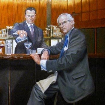 Jacob's Men | Figurative Oil Painting on Canvas