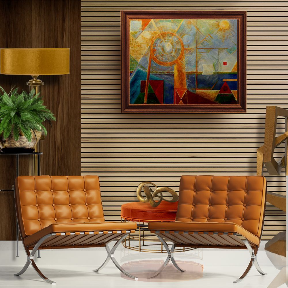 John Varriano American Artist Abstract Oil Painting: Alexandria