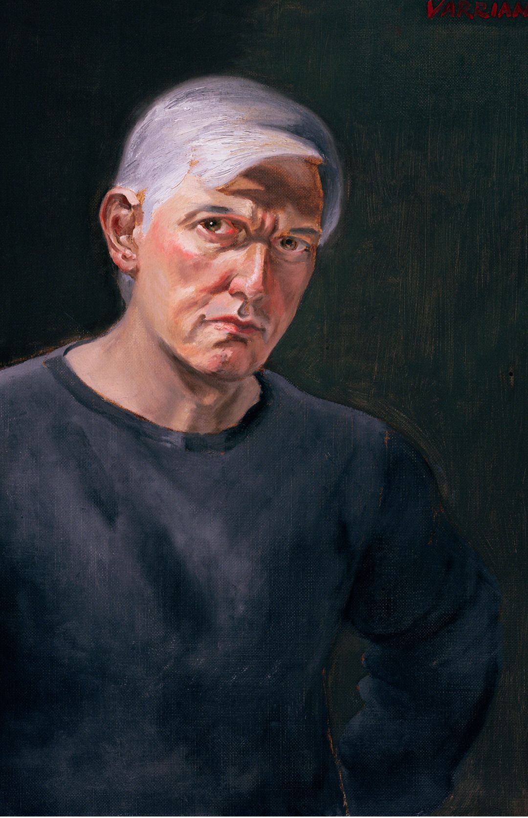 Late Night at The Studio | Figurative Oil Painting by John Varriano