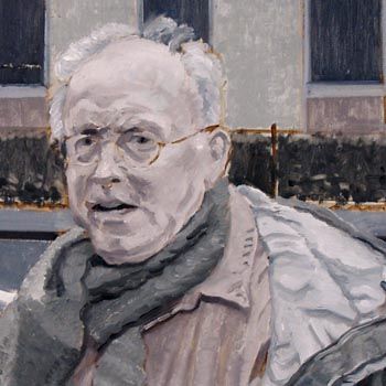 The Professor | Figurative Oil Painting on Canvas
