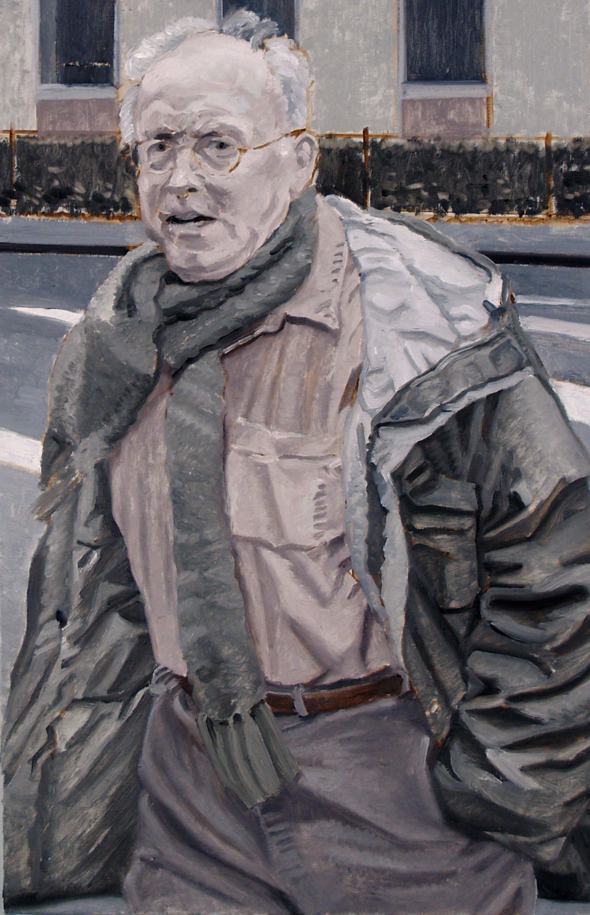 The Professor | Figurative Oil Painting by John Varriano