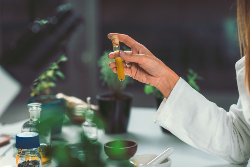 Homeopath Preparing Alternative Herbal Medicines — Julie Taylor Naturopath in Hervey Bay, QLD
