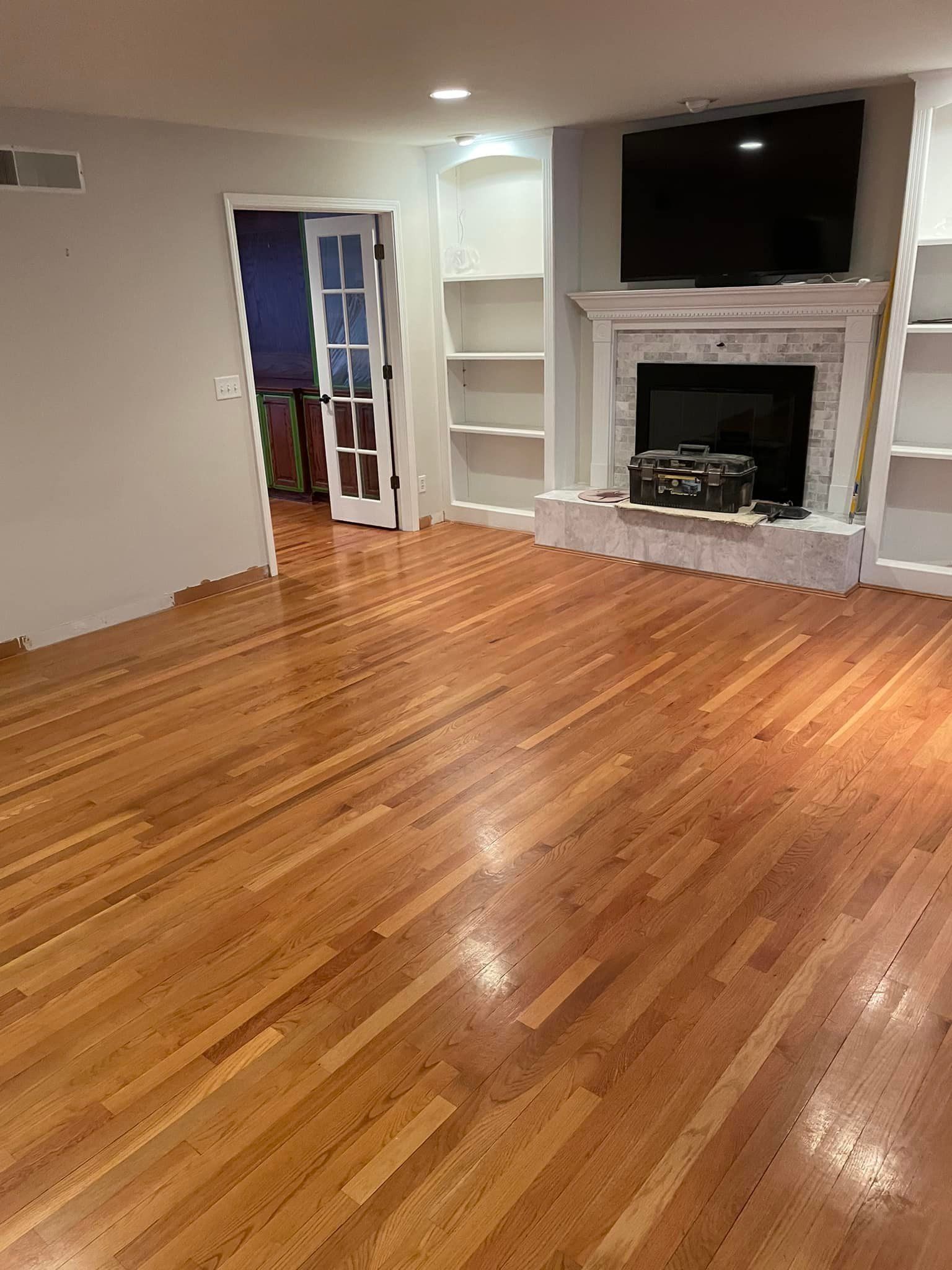 Room with Fireplace — Cincinnati, OH — Old Reliable Floor LLC