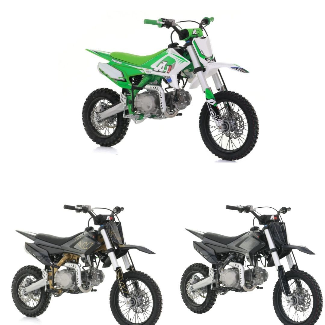 moto da cross rossa