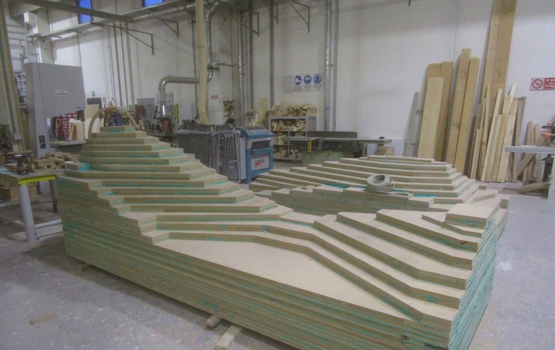 Models and moulds for composite materials