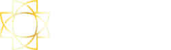 Desenho geométrico dourado.
