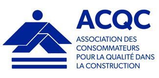 The logo for acqc association des consommateurs pour la qualité dans la construction