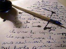 scrittura a mano