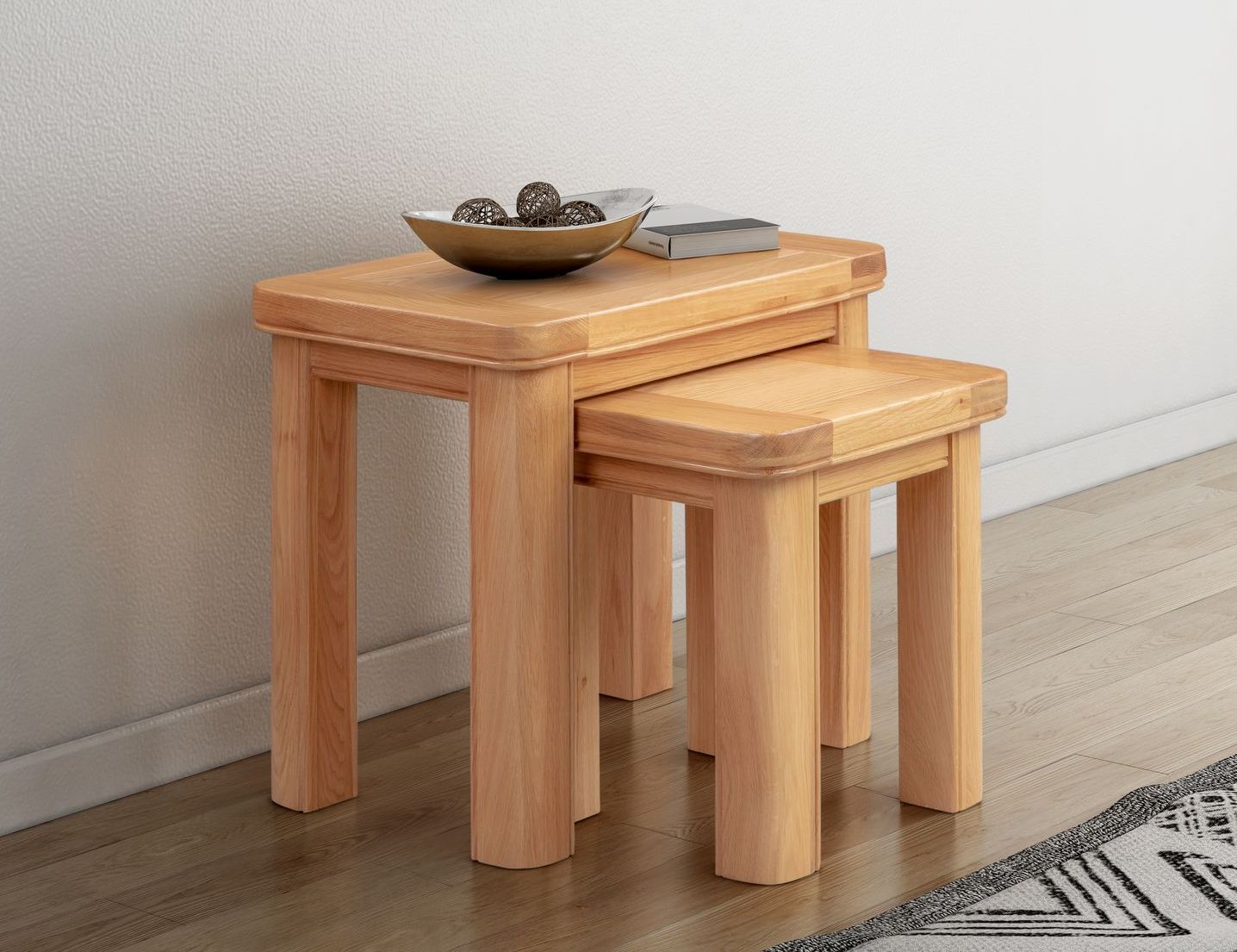 Chatsworth Oak Nest of Tables