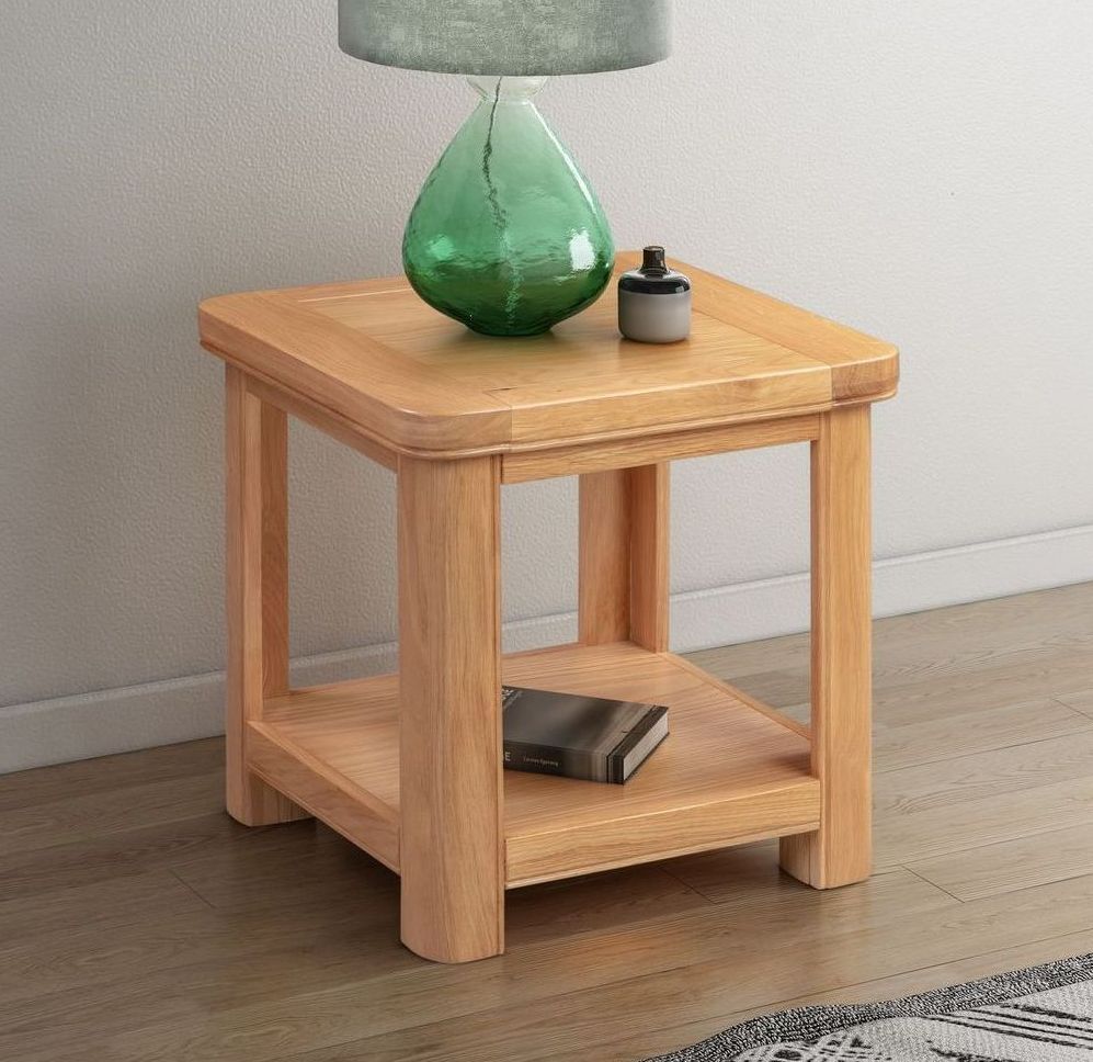 Chatsworth Oak Lamp Table