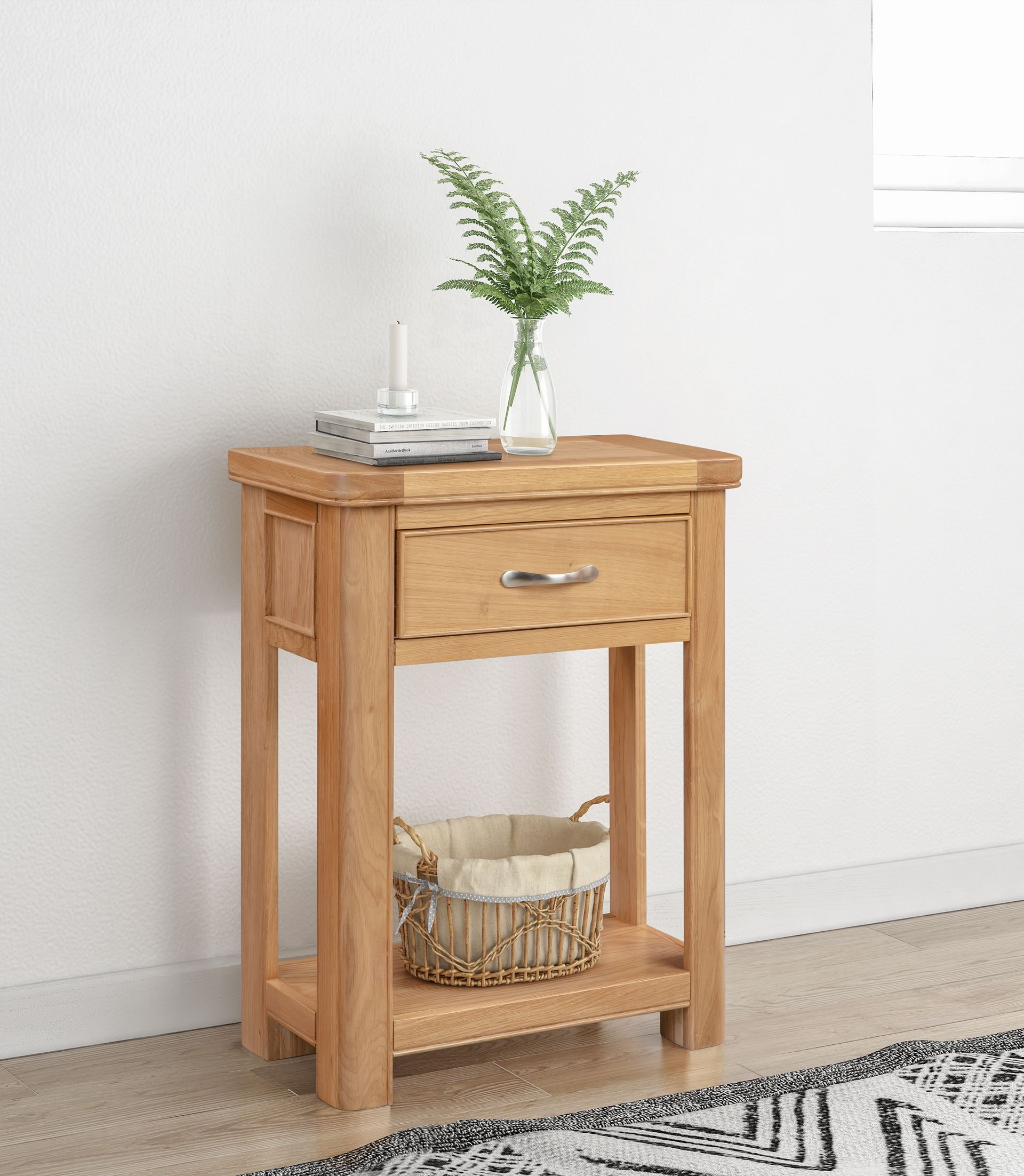 Chatsworth Oak Telephone Table