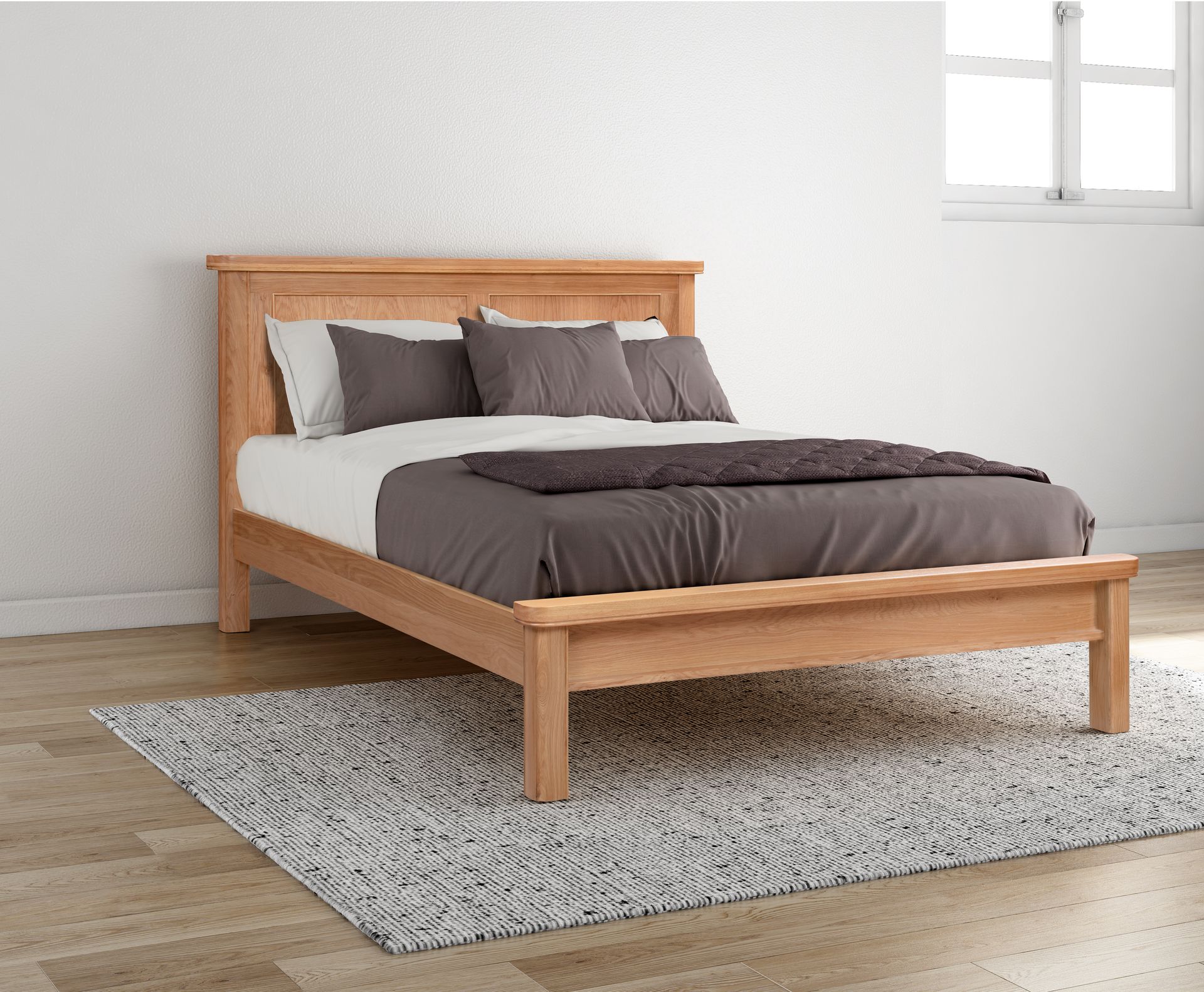 Chatsworth Oak Double Bed