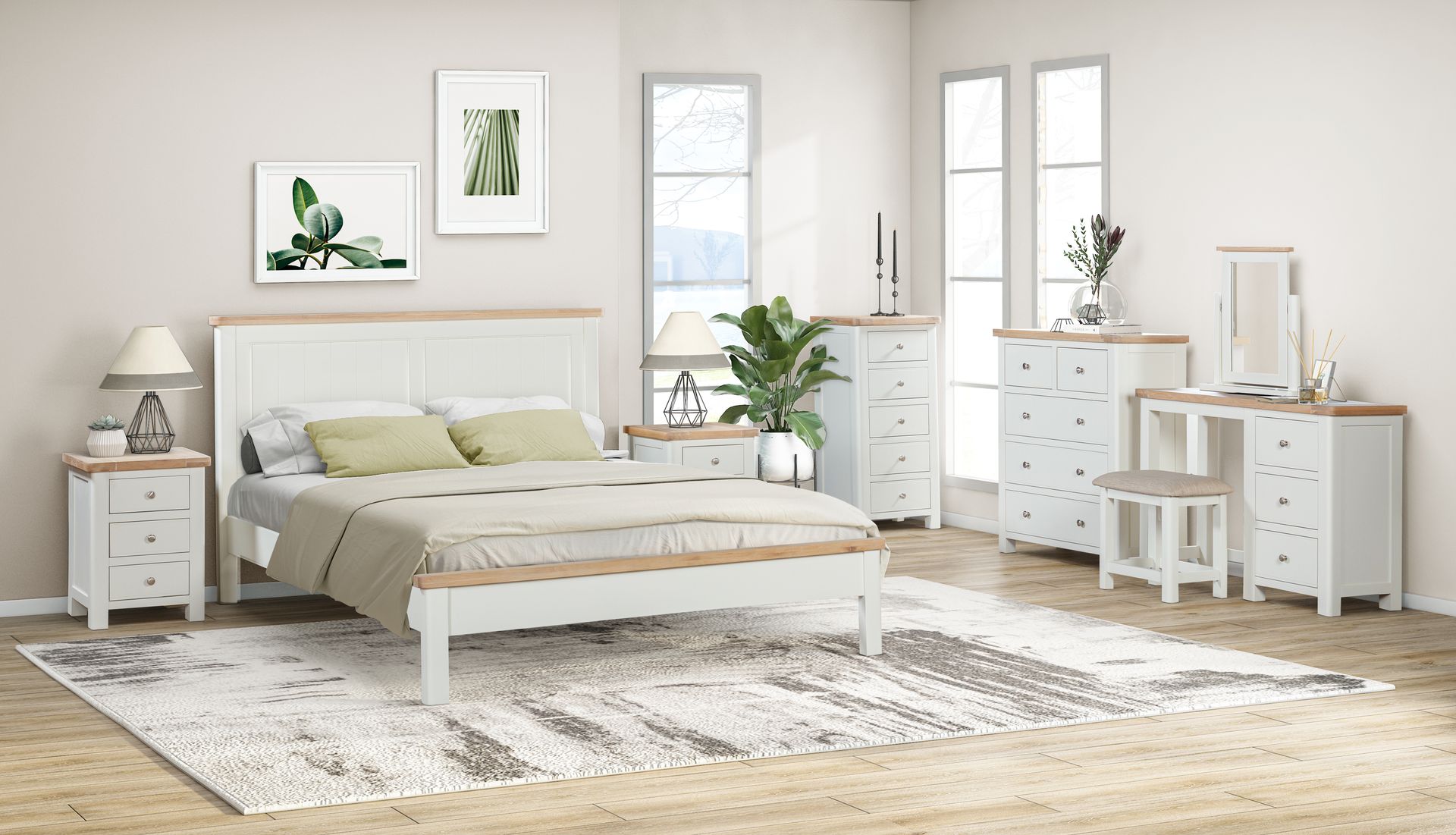 Foxington Painted Bedroom