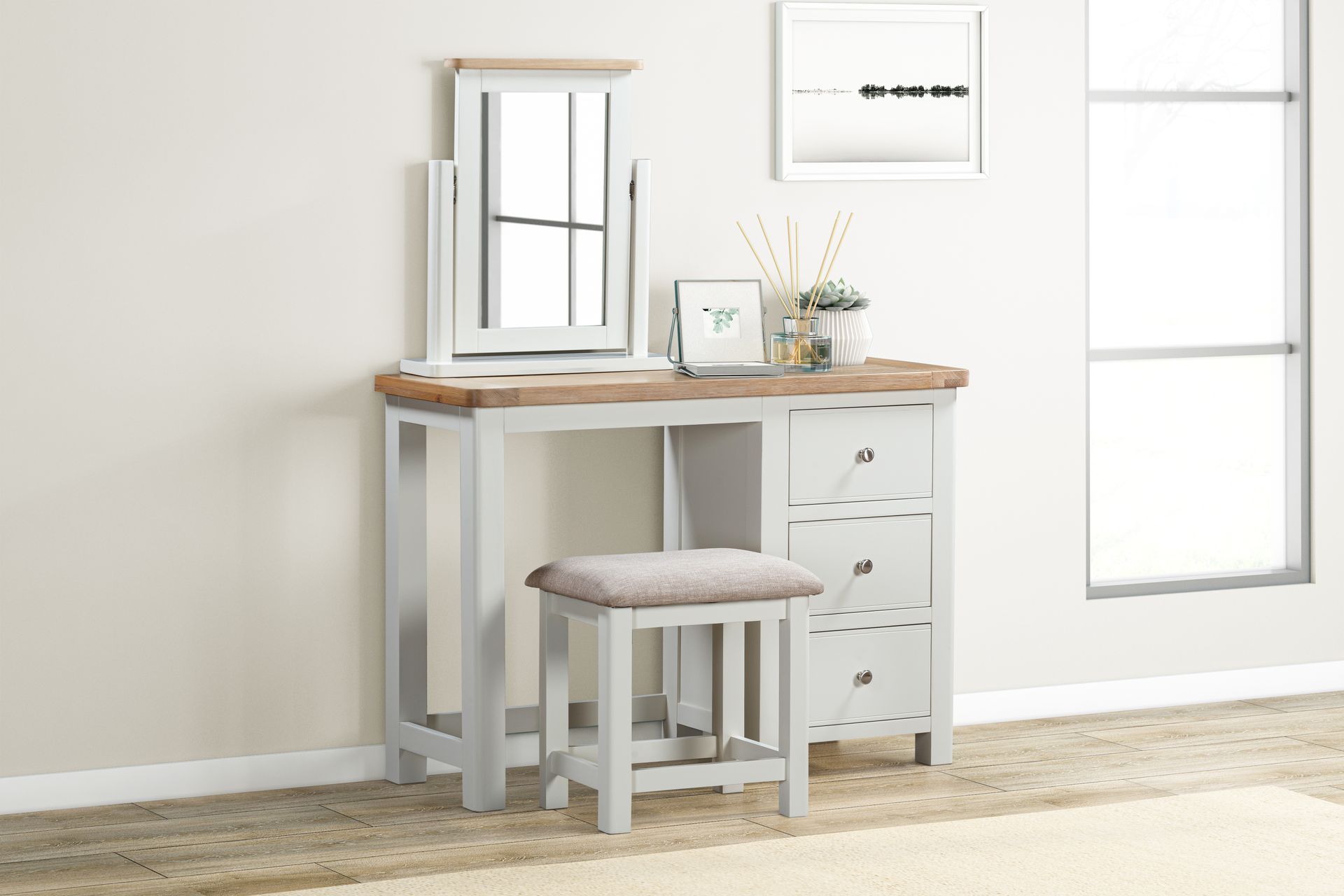 Foxington Painted Dressing Table Set