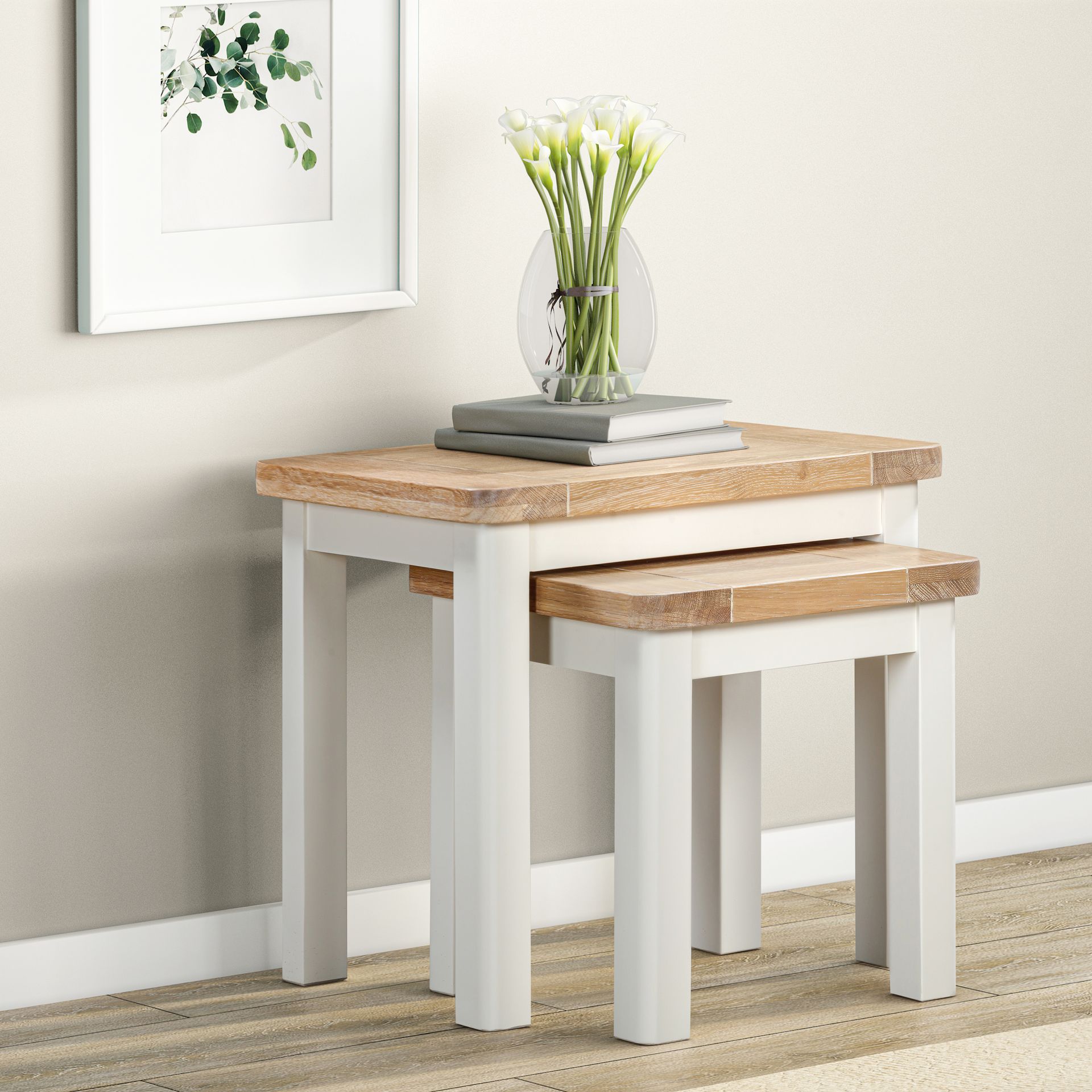 Foxington Painted Nest of Tables