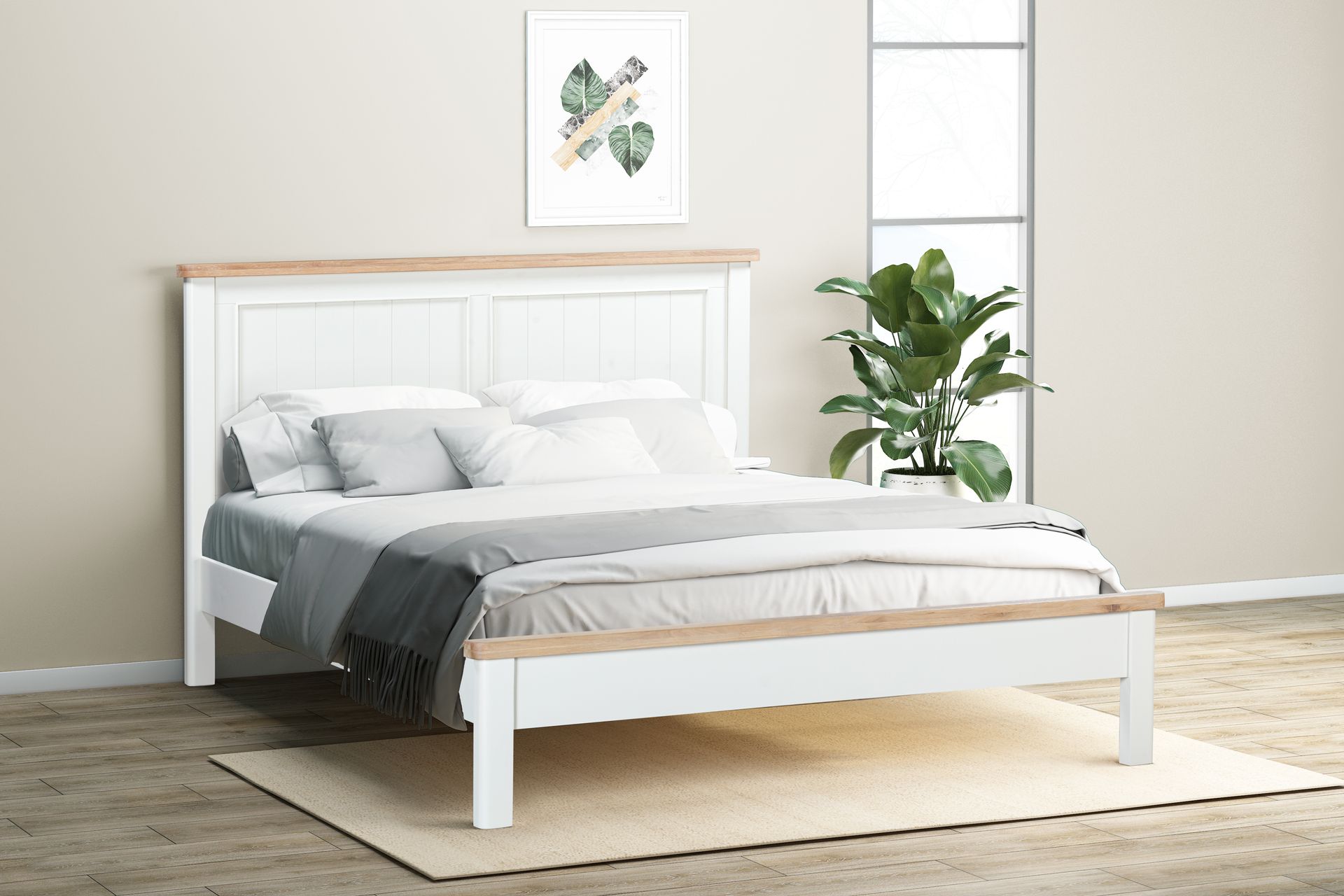 Foxington Painted Double Bed