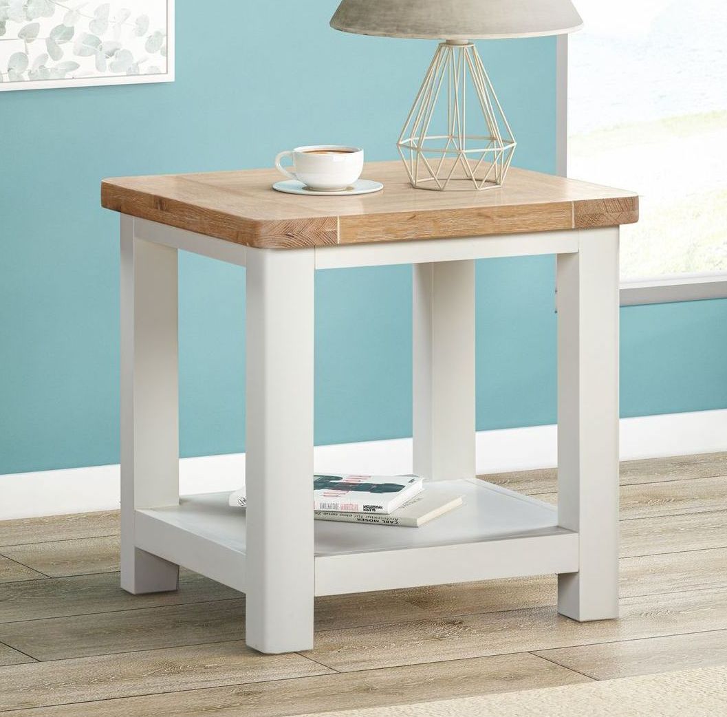 Foxington Painted Lamp Table
